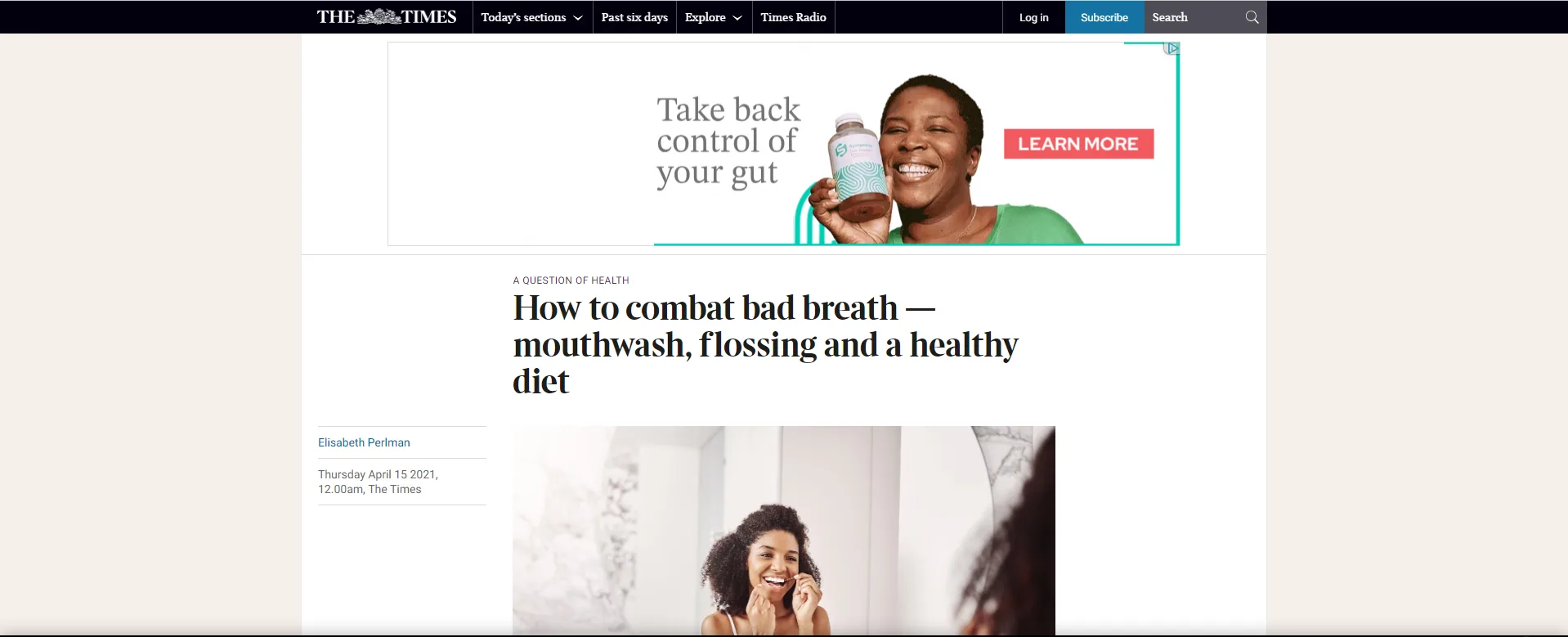 bad breath